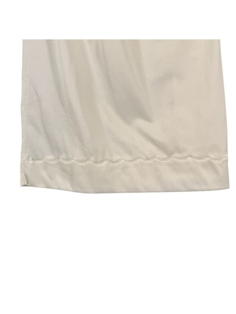 Movie Star Vintage Half Slip White Large Nylon H Lace Hem Slit - Picture 5 of 7